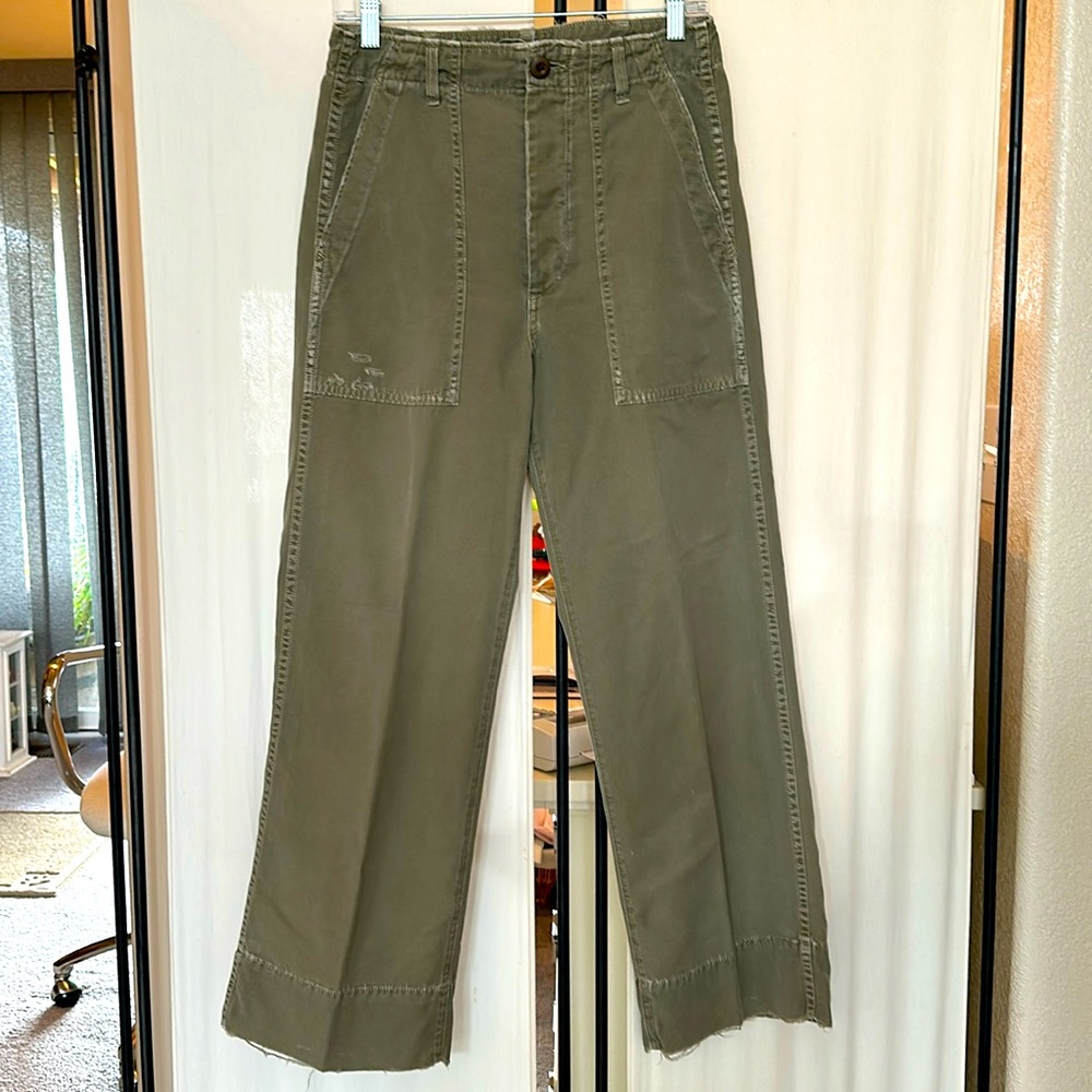 AMO Army Wide Leg Pants Size 28